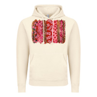 Vintage Artic Valentine's Day Brushstrokes with Roses Vintage Hoodie - RanaPortraitStore