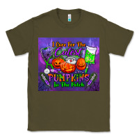 Army Green i care for the cutest pumpkins in the patch tumbler Classic Tee - BundleAndBundleShop