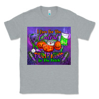 Heather Grey i care for the cutest pumpkins in the patch tumbler Classic Tee - BundleAndBundleShop