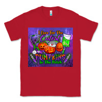 Red i care for the cutest pumpkins in the patch tumbler Classic Tee - BundleAndBundleShop