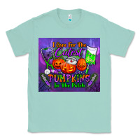 Seafoam i care for the cutest pumpkins in the patch tumbler Classic Tee - BundleAndBundleShop