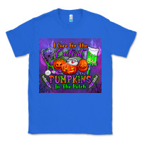 True Royal i care for the cutest pumpkins in the patch tumbler Classic Tee - BundleAndBundleShop