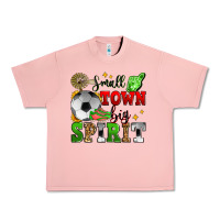 Salmon small town big spirit soccer Urban Heavy Tee - Zillion Design Studio
