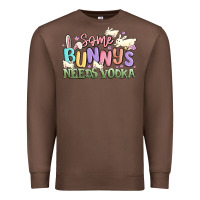 Chestnut some bunnys needs vodka Premium Sweatshirt - MaliasSmallBusiness