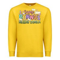 Lemon some bunnys needs vodka Premium Sweatshirt - MaliasSmallBusiness