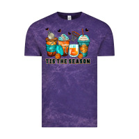 Cloud Purple tis' the season basketball coffee cups Vintage Tee - Zillion Design Studio
