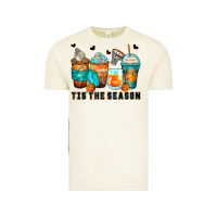 Vintage Arctic tis' the season basketball coffee cups Vintage Tee - Zillion Design Studio