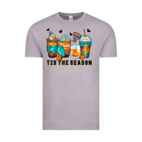 Vintage Zinc tis' the season basketball coffee cups Vintage Tee - Zillion Design Studio