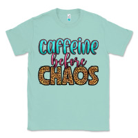 Seafoam caffeine before chaos Classic Tee - HRA Design Shop