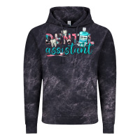 Cloud Black dental assistant Vintage Hoodie - texasbilliewilder