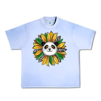Grape Ice panda sunflower Urban Heavy Tee - RanaPortraitStore