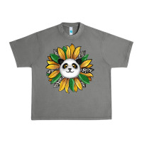 Tornado panda sunflower Urban Heavy Tee - RanaPortraitStore