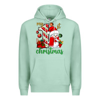Seafoam my 1 st christmas with cute snowman bbs Premium Hoodie - BundleAndBundleShop