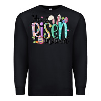 Black he is risen indeed Premium Sweatshirt - MaliasSmallBusiness
