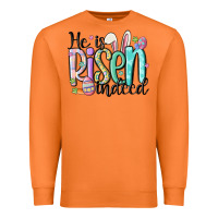Carrot he is risen indeed Premium Sweatshirt - MaliasSmallBusiness