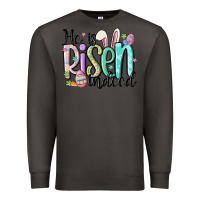 Smoke he is risen indeed Premium Sweatshirt - MaliasSmallBusiness