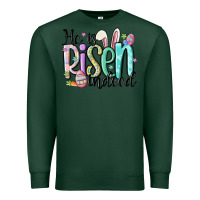 Sports Green he is risen indeed Premium Sweatshirt - MaliasSmallBusiness