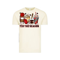 Vintage Arctic tis' the season baseball coffee cups Vintage Tee - Zillion Design Studio