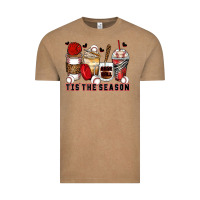Vintage Coffee tis' the season baseball coffee cups Vintage Tee - Zillion Design Studio