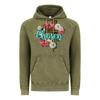 Vintage Olive chosen Vintage Hoodie - texasbilliewilder