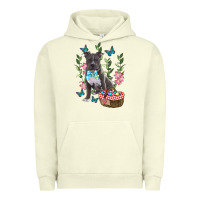 Pigment Pistachio Easter Pitbull Urban Hoodie - RanaPortraitStore