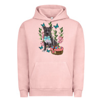 Pigment Salmon Easter Pitbull Urban Hoodie - RanaPortraitStore