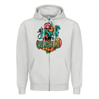 Dove Grey jesus is my anchor Zipper Hoodie - Jasminsmagicworld