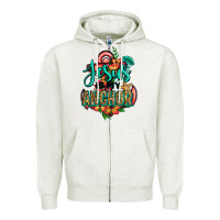 Oatmeal Heather jesus is my anchor Zipper Hoodie - Jasminsmagicworld