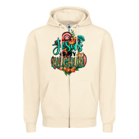 Sandshell jesus is my anchor Zipper Hoodie - Jasminsmagicworld