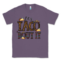 Lavender let's taco bout it Classic Tee - CowhideDigitalArt