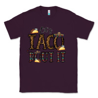 Plum let's taco bout it Classic Tee - CowhideDigitalArt