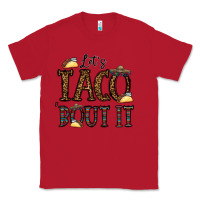 Red let's taco bout it Classic Tee - CowhideDigitalArt