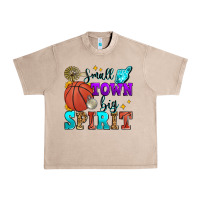 French Oak small town big spirit basketball Urban Heavy Tee - Zillion Design Studio