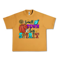 Peanut Butter small town big spirit basketball Urban Heavy Tee - Zillion Design Studio