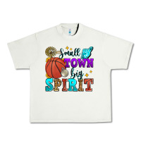 Pistachio small town big spirit basketball Urban Heavy Tee - Zillion Design Studio