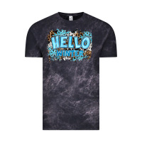 Cloud Black hello winter Vintage Tee - RanaPortraitStore