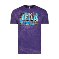 Cloud Purple hello winter Vintage Tee - RanaPortraitStore