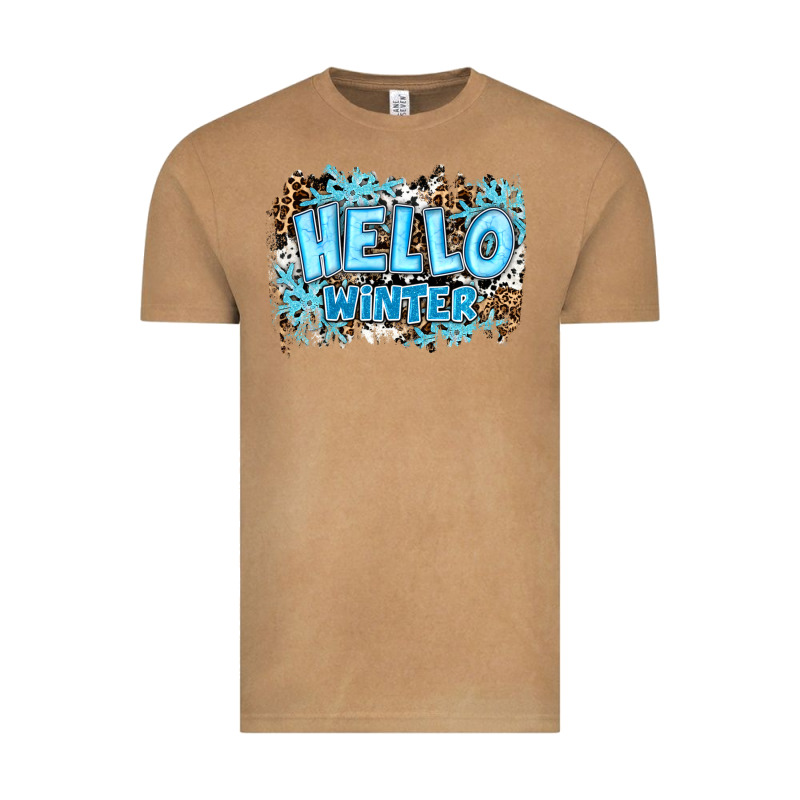 Hello Winter Vintage Tee by RanaPortraitStore | Teevron