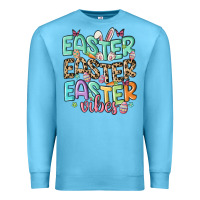 Ocean Blue easter vibes Premium Sweatshirt - MaliasSmallBusiness