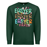 Sports Green easter vibes Premium Sweatshirt - MaliasSmallBusiness