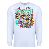 White easter vibes Premium Sweatshirt - MaliasSmallBusiness