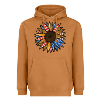 Meerkat Patriotic Sunflower Heavyweight Hoodie - Jasminsmagicworld
