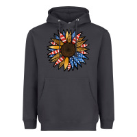 Smoke Patriotic Sunflower Heavyweight Hoodie - Jasminsmagicworld