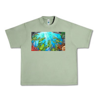 Oil Green lobster sippy cup Urban Heavy Tee - BarkalooDesign