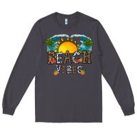 Smoke beach vibes Long Sleeve Tee - CowhideDigitalArt