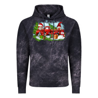 Cloud Black Christmas gnomes truck Vintage Hoodie - Zillion Design Studio