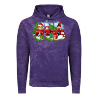 Cloud Purple Christmas gnomes truck Vintage Hoodie - Zillion Design Studio