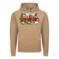 Vintage Coffee Christmas gnomes truck Vintage Hoodie - Zillion Design Studio