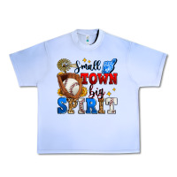 Grape Ice small town big spirit baseball Urban Heavy Tee - Zillion Design Studio