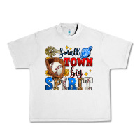 Lunar Rock small town big spirit baseball Urban Heavy Tee - Zillion Design Studio